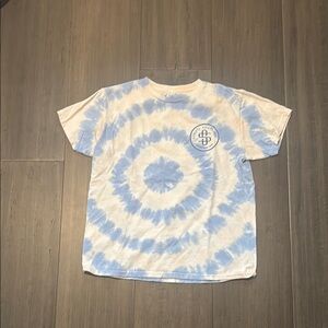 Simply Southern Blue and White Dog Graphic Tee